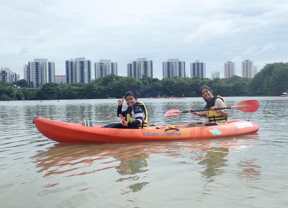 Just Kayak Lah! An experience I completely loved where I supported as a volunteer and had fun interacting and connecting one-on-one with a child instead of managing the entire event.