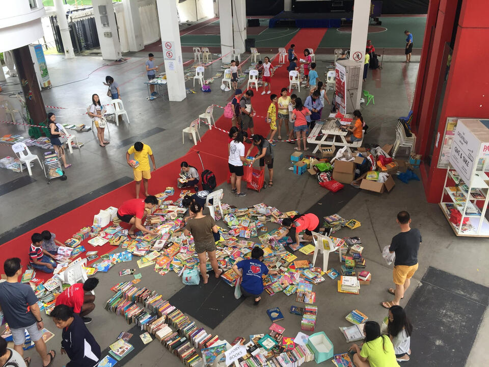 TJ Textbooks & Storybooks Recycling aimed to encourage residents to donate unused books, allowing others to purchase and reuse them, promoting a circular economy