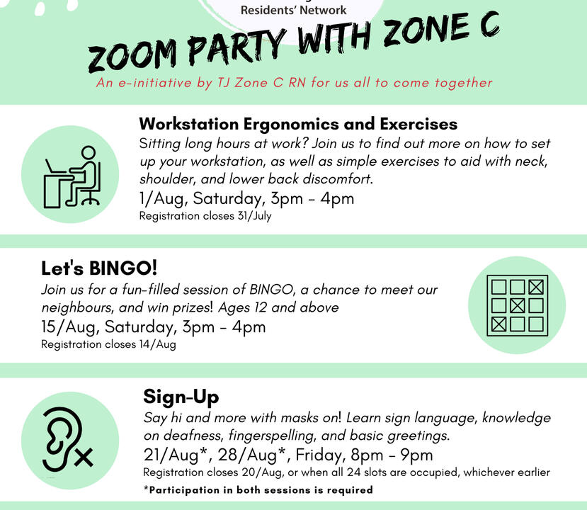 Amidst COVID, we organized various online activities to stay engaged and connected.